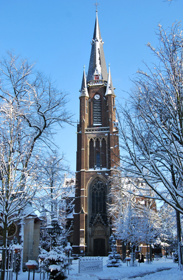 Basilika im Winter