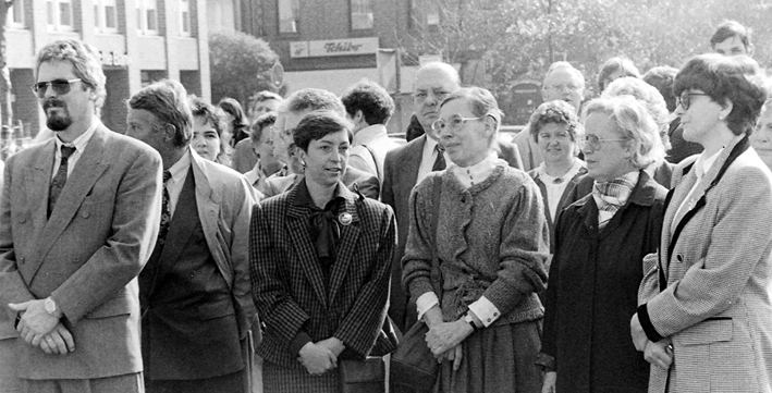 Feier der Deutschen Einheit in Kevelaer 9.10.1990