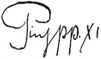 Papst Pius XI.
