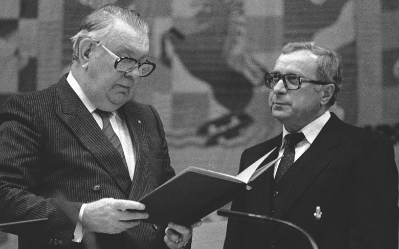 Werner Linkner, Landtagspräsident Nes Ziegler