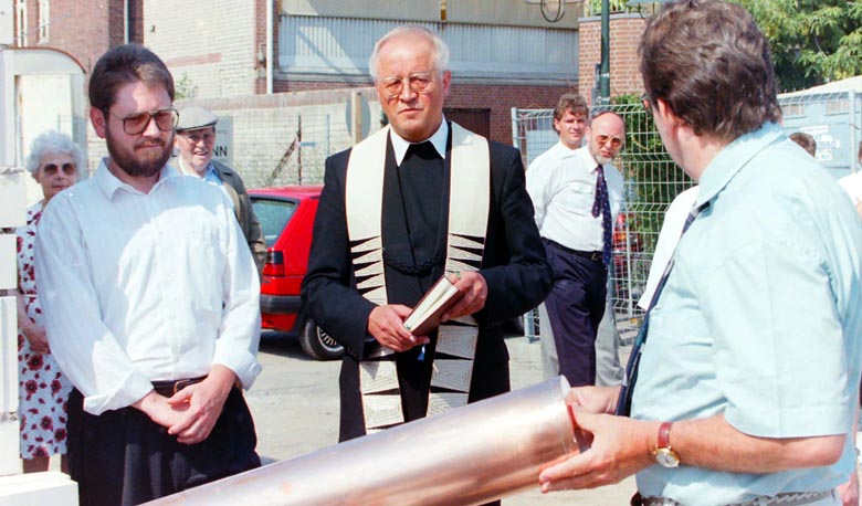 Grundsteinlegung LuGa 1992
