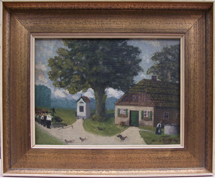 Gemälde Petrushäuschen in Kevelaer