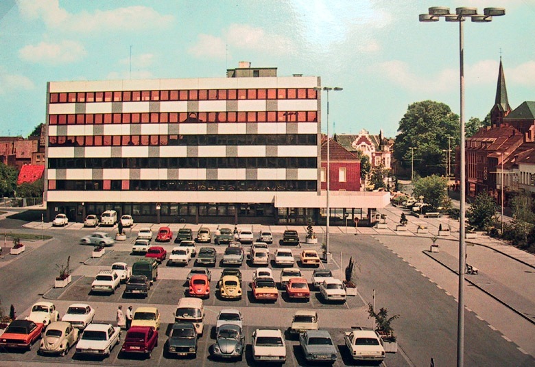 Rathaus Kevelaer mit Pavillon