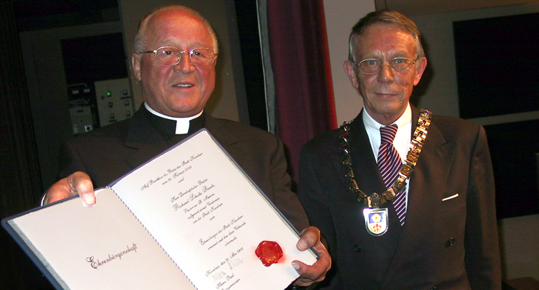 Ehrenbürger Richard Schulte Staade