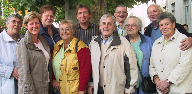 Hubert Simmes in Lourdes