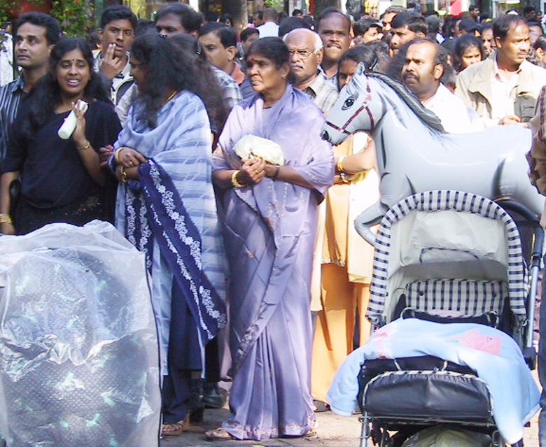 Tamilische Katholiken in Kevelaer.