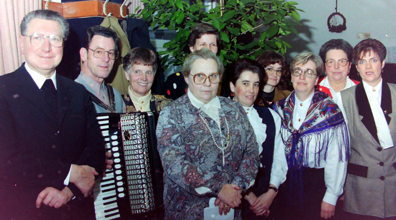 Feier für Toni Meiners