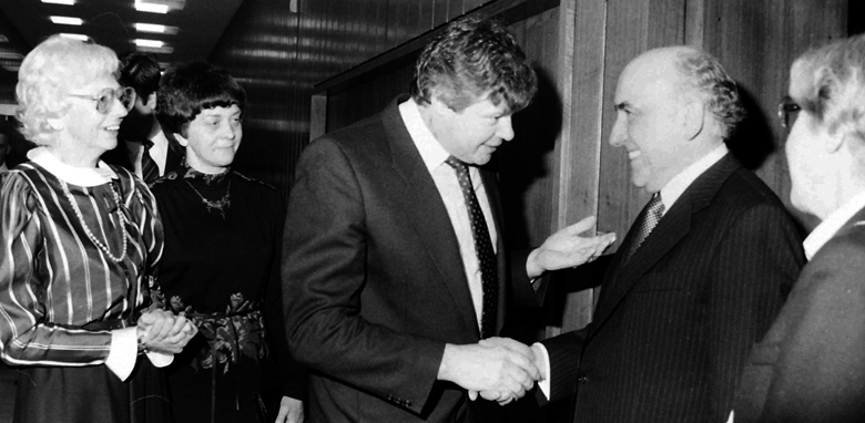 Heinz Verrieth, Verabschiedung Dr. Röser