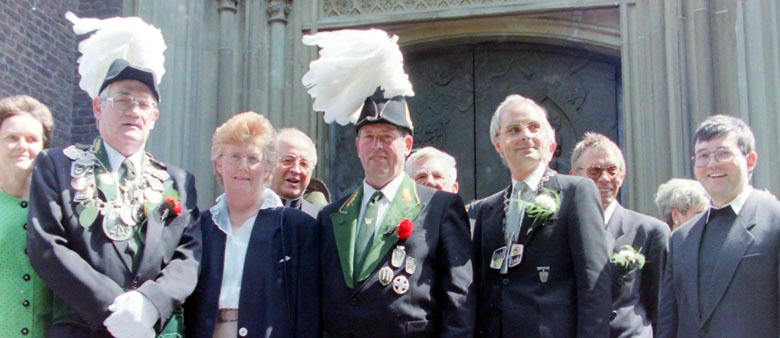 Foto zeigt Festkettenträger Karl Wilbers
