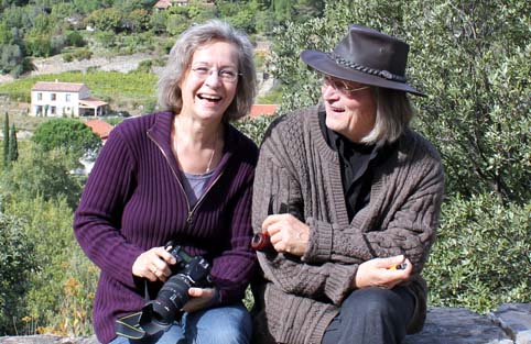 Delia Evers und Martin Willing 2012 in Frankreich